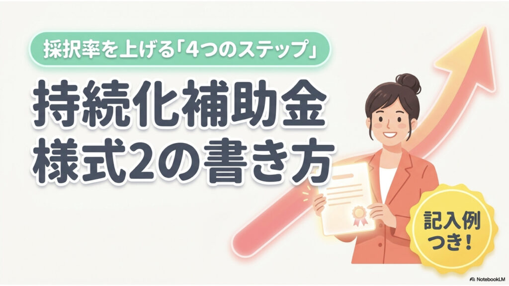 持続化補助金 経営計画書（様式2）の書き方完全ガイド-0